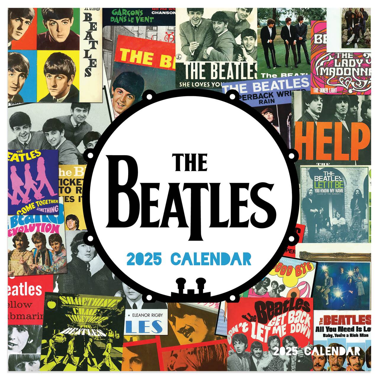 TF Publishing 2025 The Beatles Mini Calendar